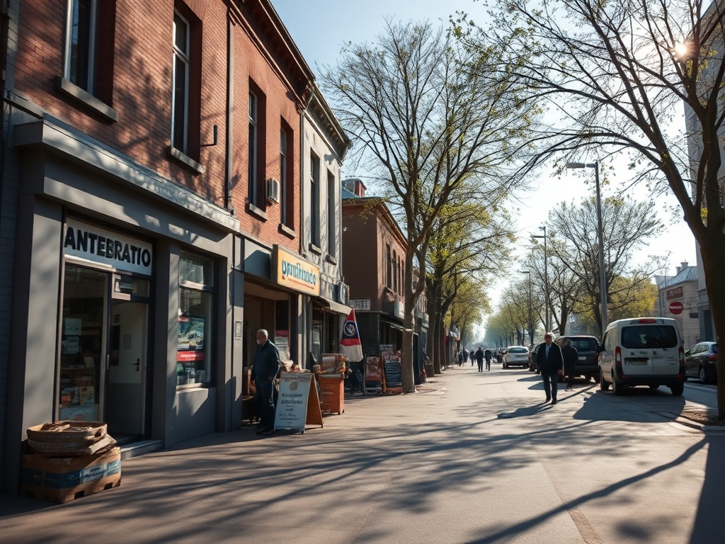 Mapa Rudy Śląskiej z zaznaczonymi inwestycjami Funduszy Europejskich, pokazująca rozwój miasta.