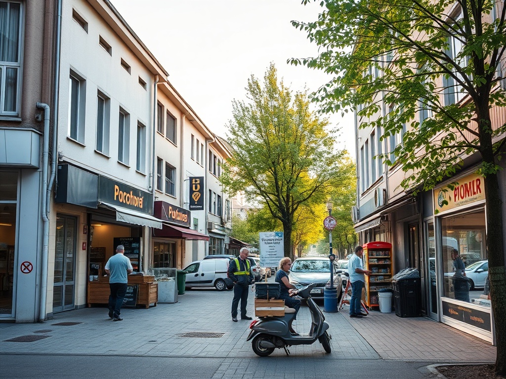 Mapa Rudy Śląskiej z zaznaczonymi terenami inwestycji finansowanych z Funduszy Europejskich