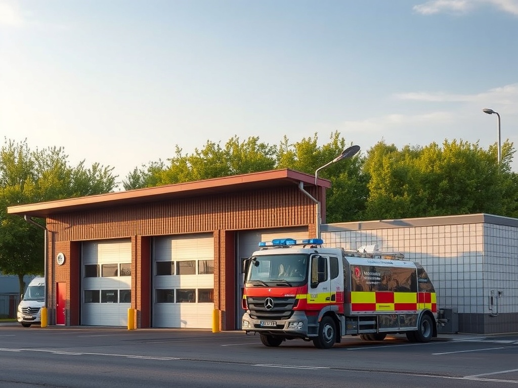 Zdjęcie symbolizujące bezpieczeństwo i zdrowie w Rudzie Śląskiej, nawiązujące do pożaru fotowoltaiki i pylenia roślin.
